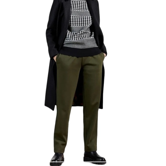 Ted Baker VMT VVERIA Khaki Relaxed Side Trim Jogger Ted Size 2=US Size 4-6 NWT - Picture 1 of 15